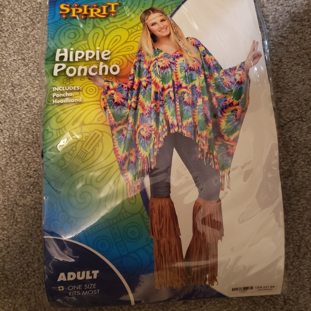 Hippie Poncho & Headband